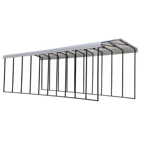 ARROW STORAGE PRODUCTS Arrow Carport, 14x47x14, Eggshell CPH144714